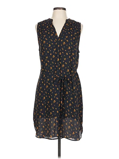 Pre-owned H&m Casual Dress In Black