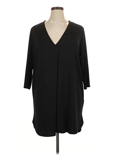 Pre-owned H&m Casual Dress In Black