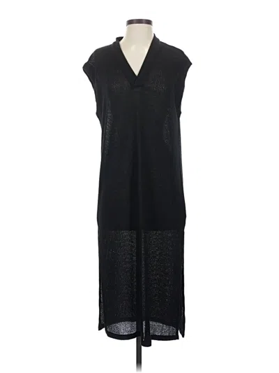 Pre-owned H&m Casual Dress In Black