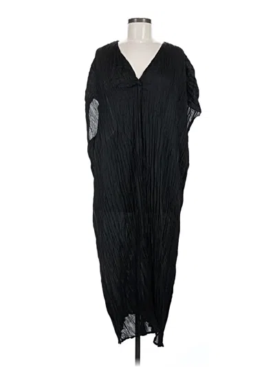 Pre-owned H&m Casual Dress In Black