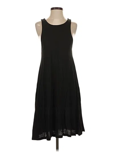 Pre-owned H&m Casual Dress In Black
