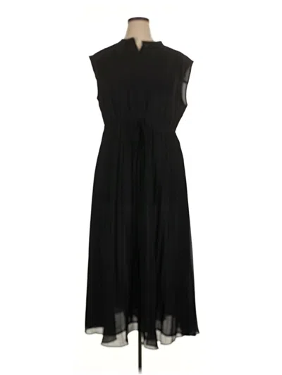 Pre-owned H&m Casual Dress In Black