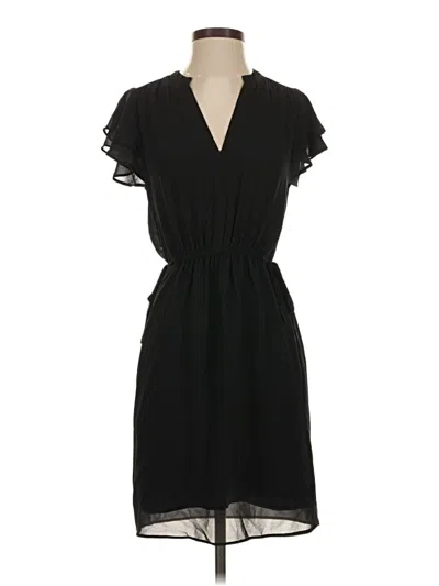 Pre-owned H&m Casual Dress In Black