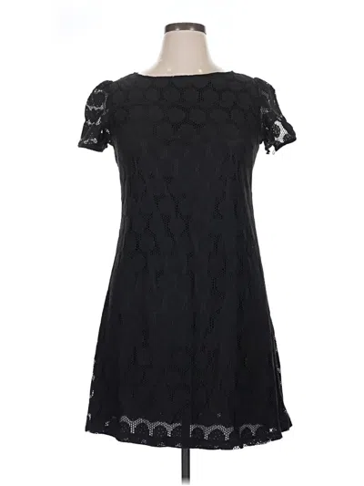 Pre-owned H&m Casual Dress In Black