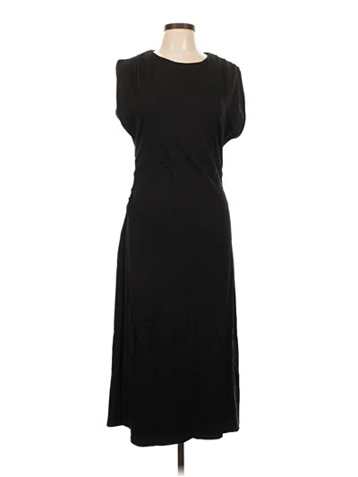 Pre-owned H&m Casual Dress In Black