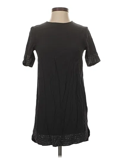 Pre-owned H&m Casual Dress In Black