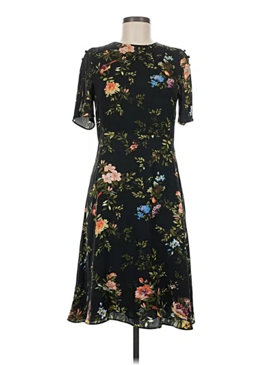 Pre-owned H&m Casual Dress In Black