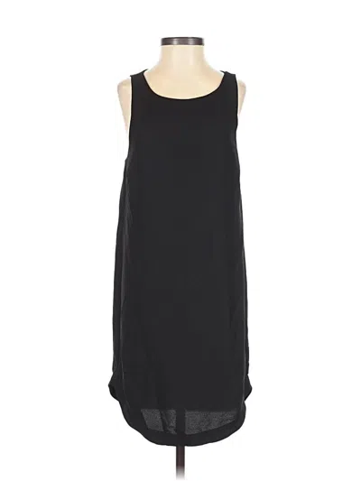 Pre-owned H&m Casual Dress In Black