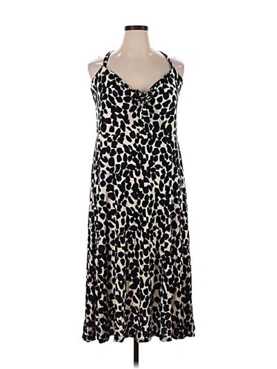 Pre-owned H&m Casual Dress In Black