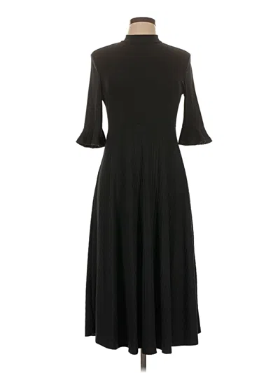 Pre-owned H&m Casual Dress In Black