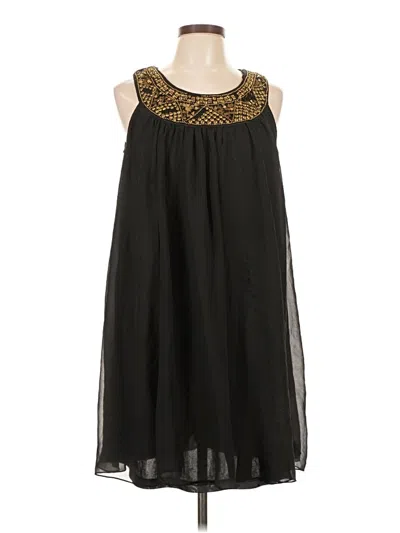Pre-owned H&m Casual Dress In Black