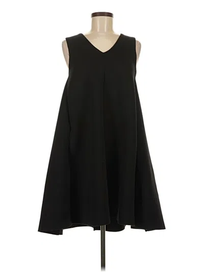 Pre-owned H&m Casual Dress In Black