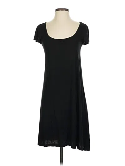 Pre-owned H&m Casual Dress In Black