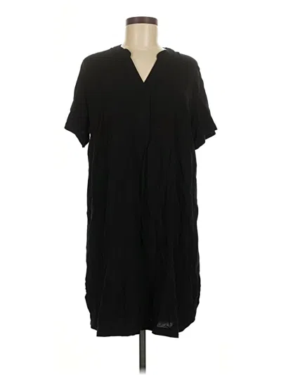 Pre-owned H&m Casual Dress In Black