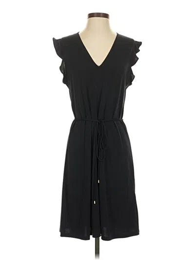 Pre-owned H&m Casual Dress In Black