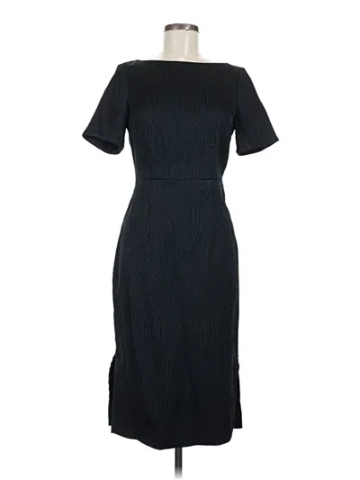 Pre-owned H&m Casual Dress In Black
