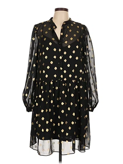 Pre-owned H&m Casual Dress In Black