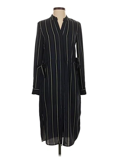 Pre-owned H&m Casual Dress In Black