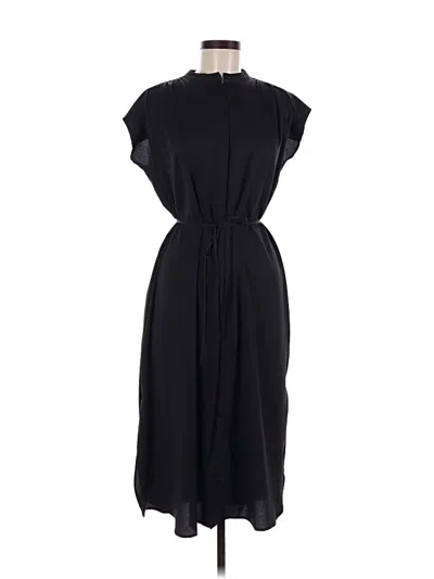 Pre-owned H&m Casual Dress In Black