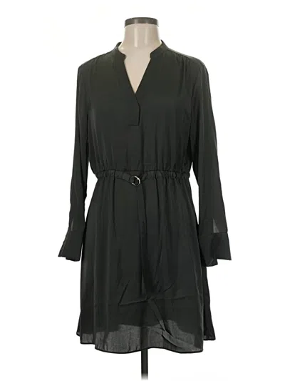 Pre-owned H&m Casual Dress In Black