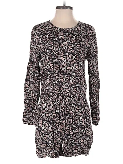 Pre-owned H&m Casual Dress In Black