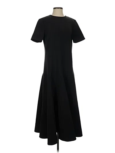 Pre-owned H&m Casual Dress In Black