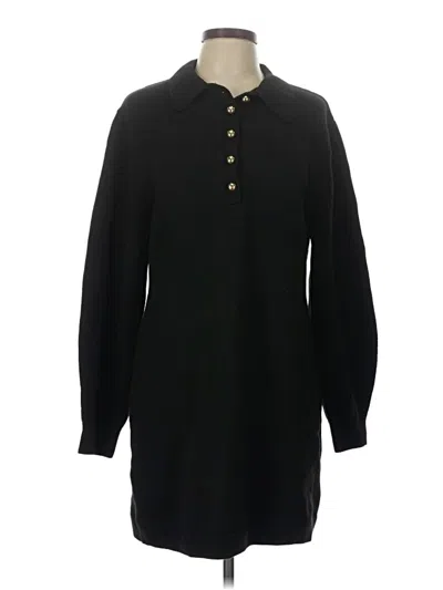 Pre-owned H&m Casual Dress In Black