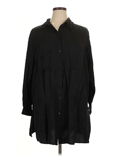 Pre-owned H&m Casual Dress In Black