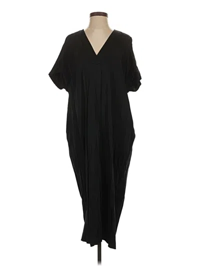 Pre-owned H&m Casual Dress In Black