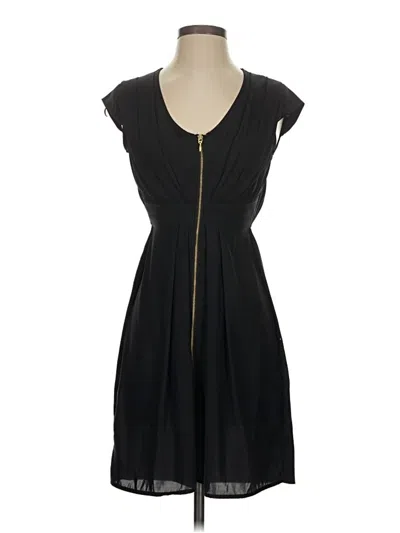 Pre-owned H&m Casual Dress In Black
