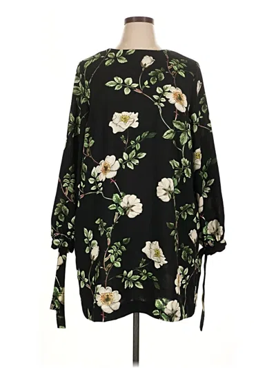 Pre-owned H&m Casual Dress In Black