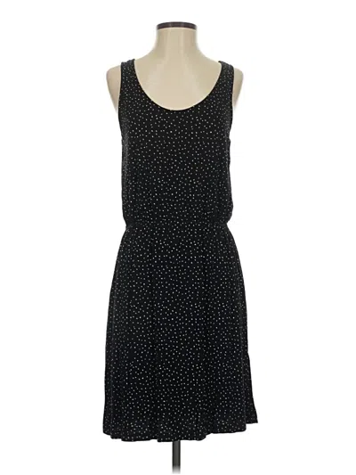 Pre-owned H&m Casual Dress In Black