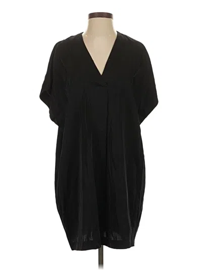 Pre-owned H&m Casual Dress In Black