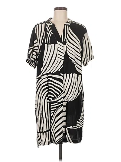 Pre-owned H&m Casual Dress In Black