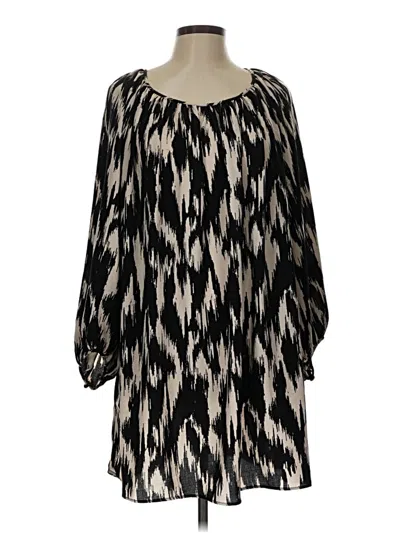 Pre-owned H&m Casual Dress In Black
