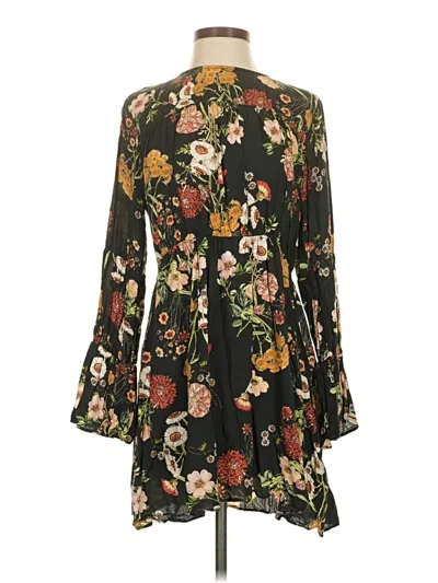 Pre-owned H&m Casual Dress In Black
