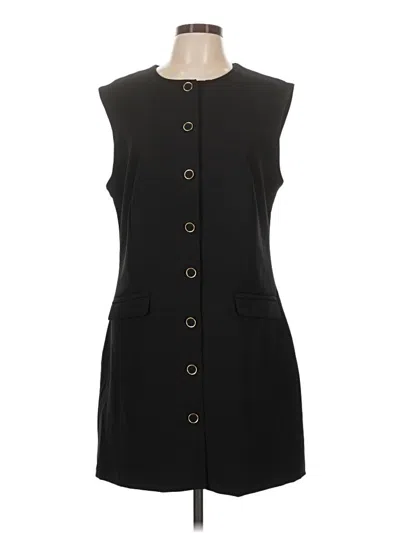 Pre-owned H&m Casual Dress In Black