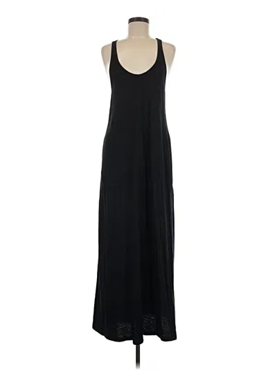 Pre-owned H&m Casual Dress In Black