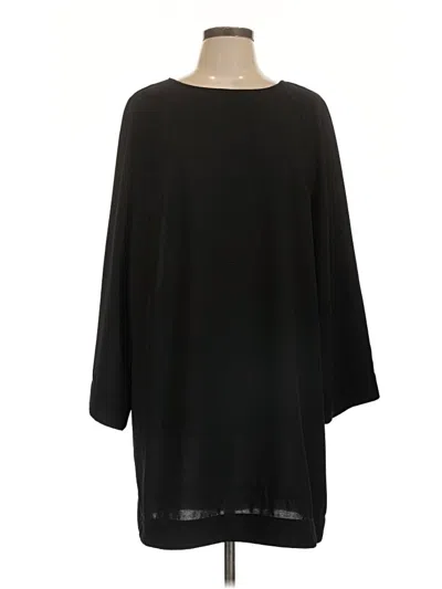 Pre-owned H&m Casual Dress In Black