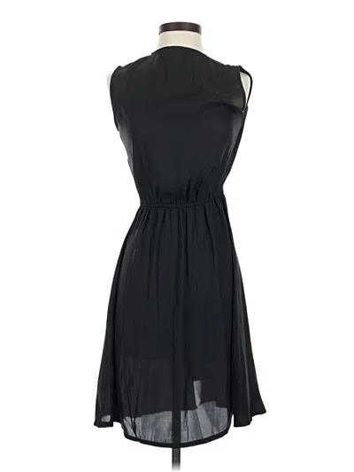 Pre-owned H&m Casual Dress In Black