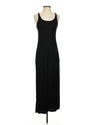 Pre-owned H&m Casual Dress In Black