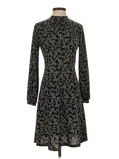 Pre-owned H&m Casual Dress In Black