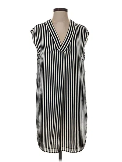 Pre-owned H&m Casual Dress In Black