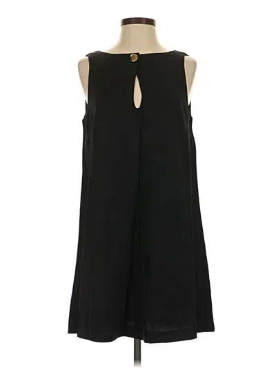 Pre-owned H&m Casual Dress In Black