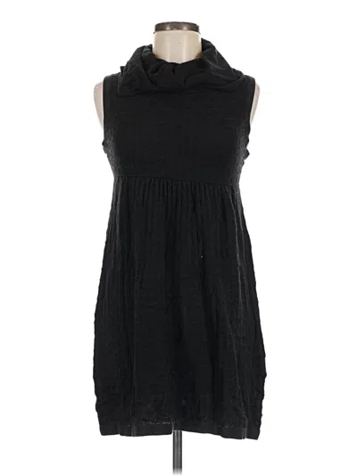 Pre-owned H&m Casual Dress In Black