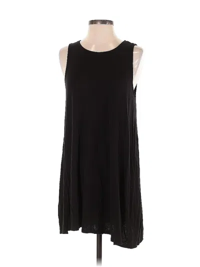 Pre-owned H&m Casual Dress In Black