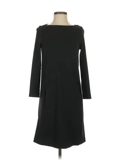 Pre-owned H&m Casual Dress In Black