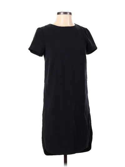 Pre-owned H&m Casual Dress In Black