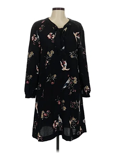 Pre-owned H&m Casual Dress In Black