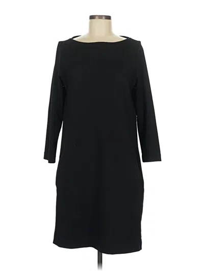 Pre-owned H&m Casual Dress In Black